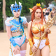 Illustration for article titled ColossalCon 2019, aka Cosplays Great Pool Party